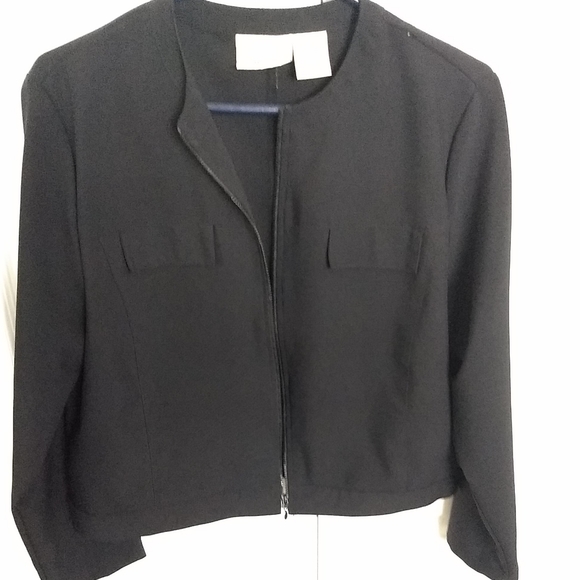 🌷Kathy Lee Collection Woman Blazer Dress Jacket 12 - Picture 6 of 8